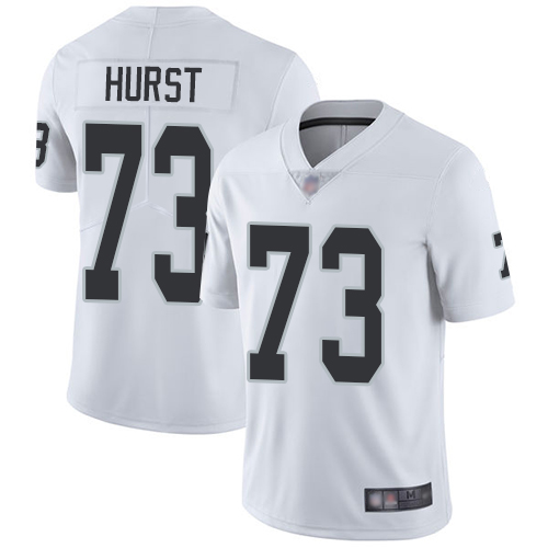 Men Oakland Raiders Limited White Maurice Hurst Road Jersey NFL Football #73 Vapor Untouchable Jersey->oakland raiders->NFL Jersey